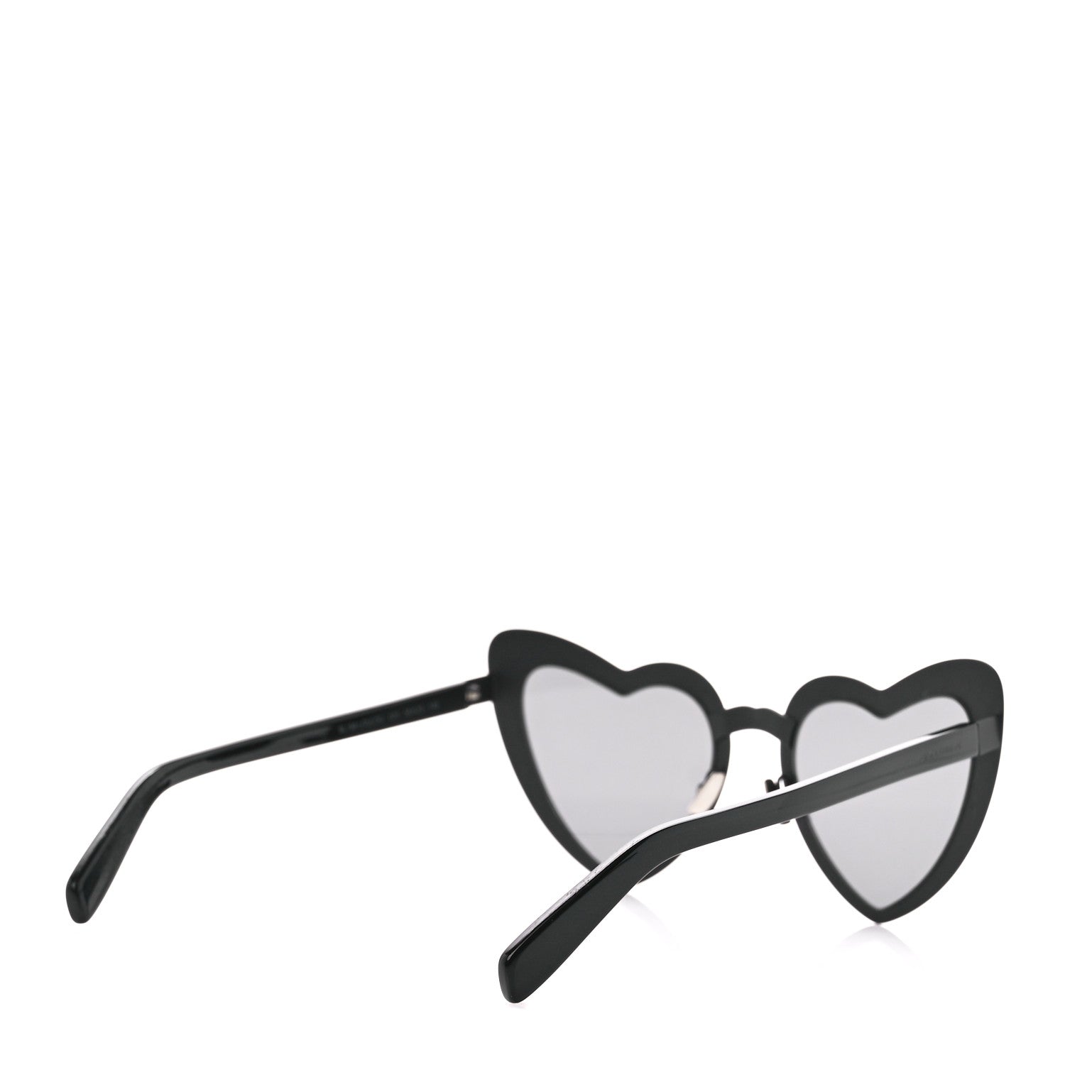 Saint Laurent Acetate Heart Frame Loulou SL181 Sunglasses Black 4 of 8