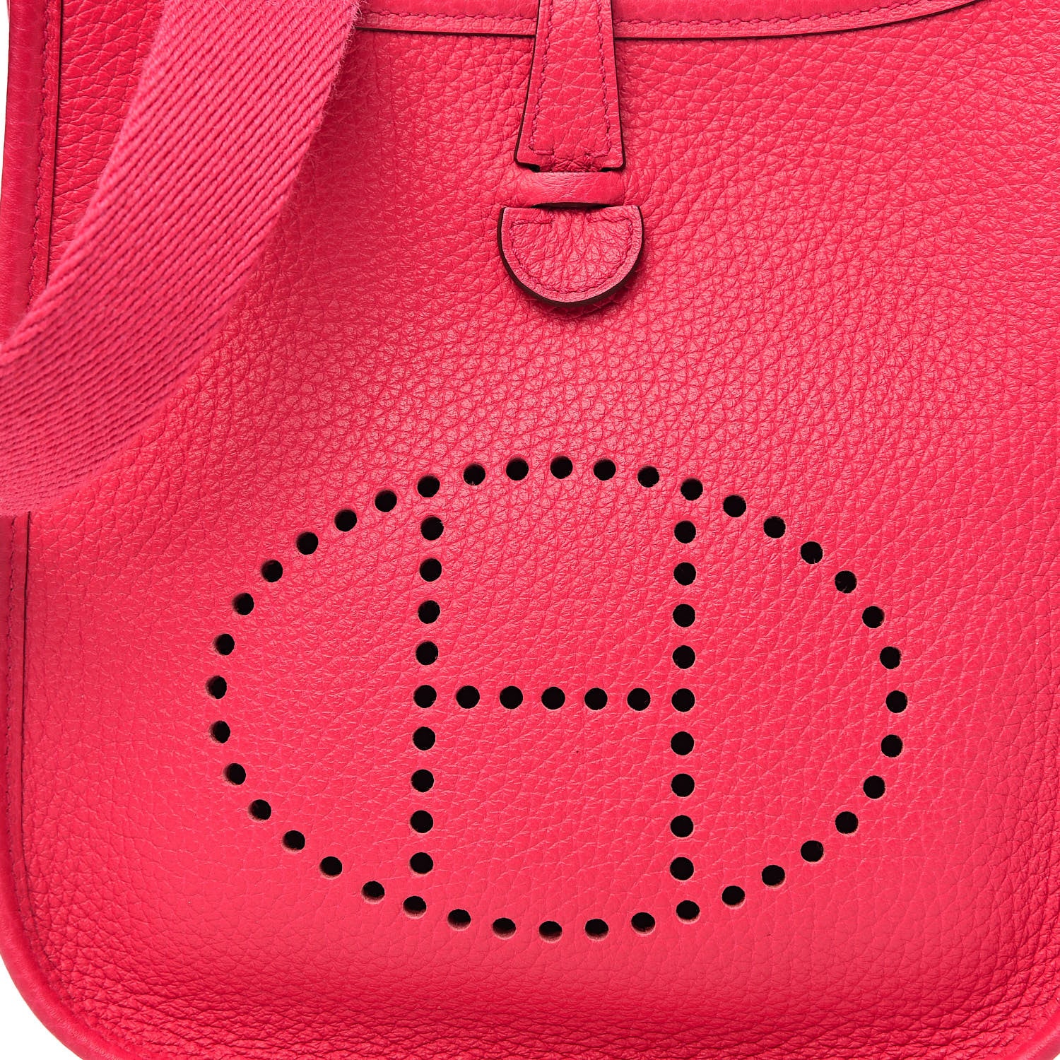 Hermes Taurillon Clemence Evelyne TPM Rose Extreme 11 of 12