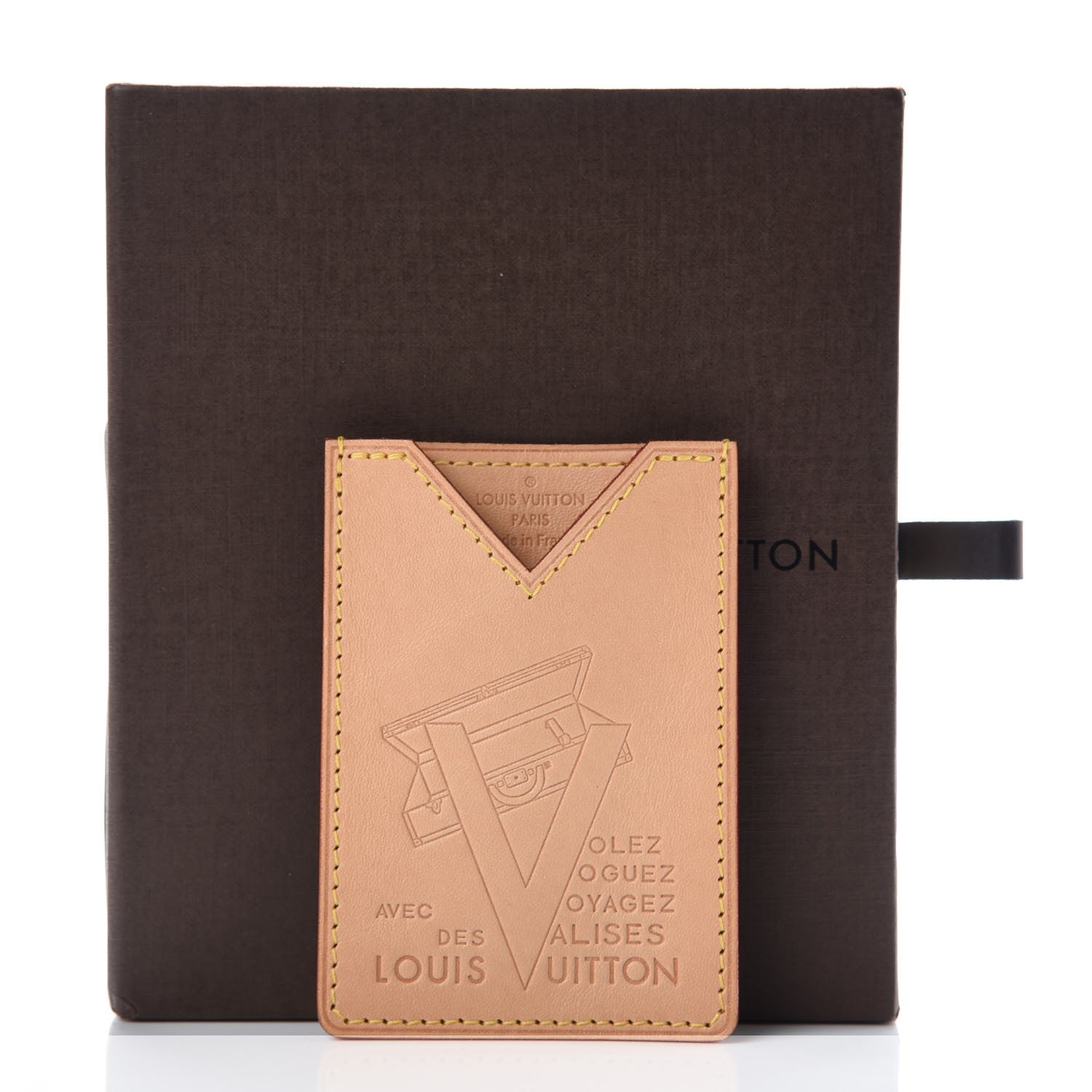 Louis Vuitton Vachetta Voyages Card Holder 5 of 5