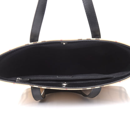 Burberry House Check Small Tote Black 4 of 10