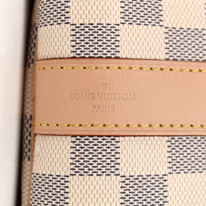 Louis Vuitton Damier Azur Keepall Bandouliere 45 6 of 11