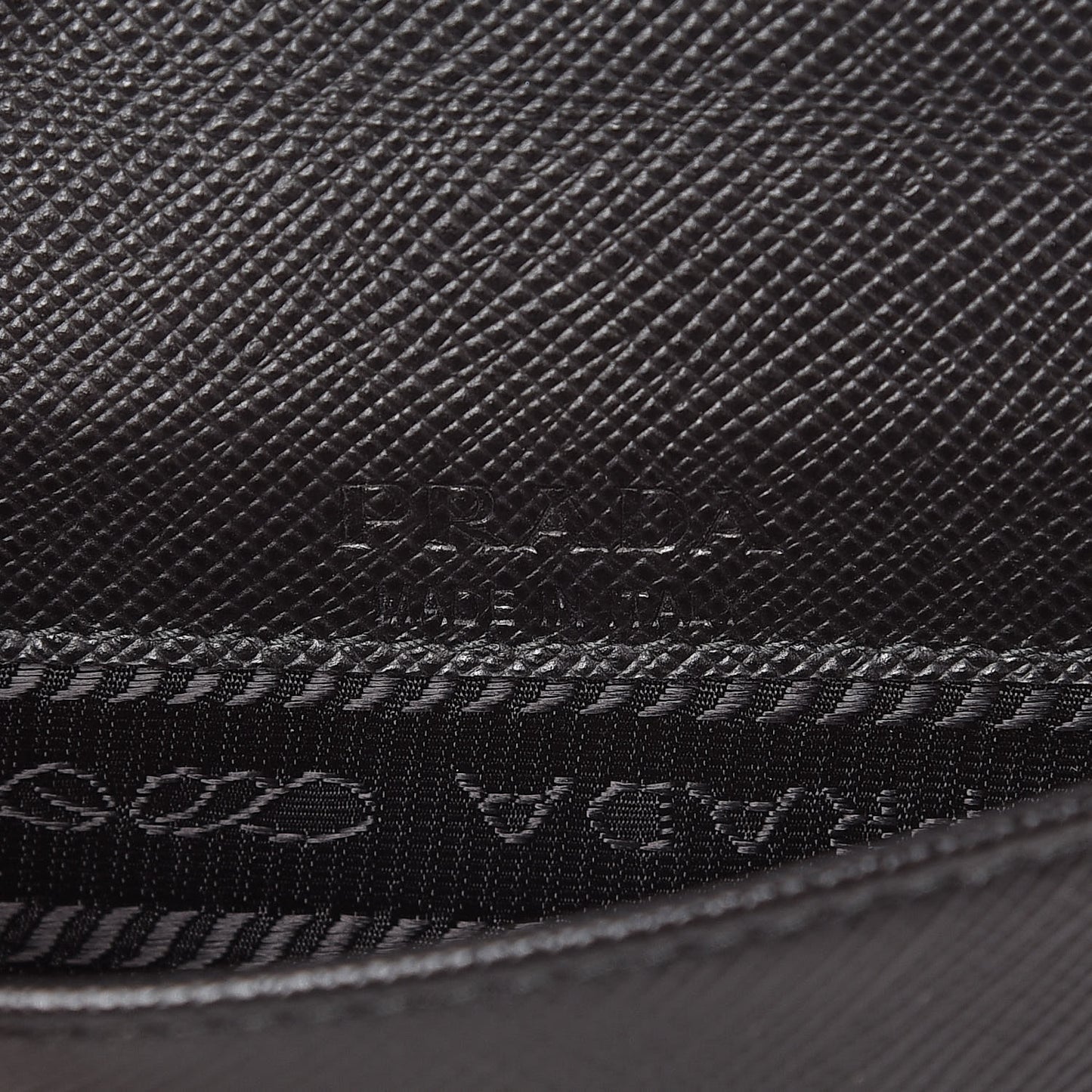 Saffiano Mini Bag Black