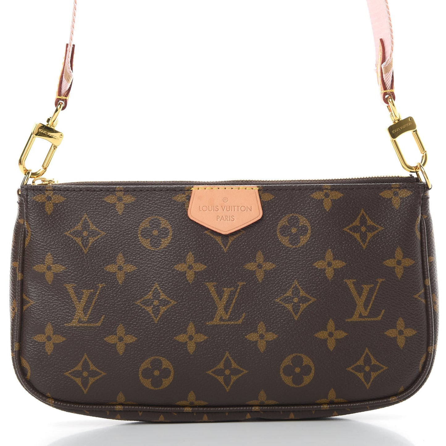Monogram Multi Pochette Accessories Large Pochette Rose Clair