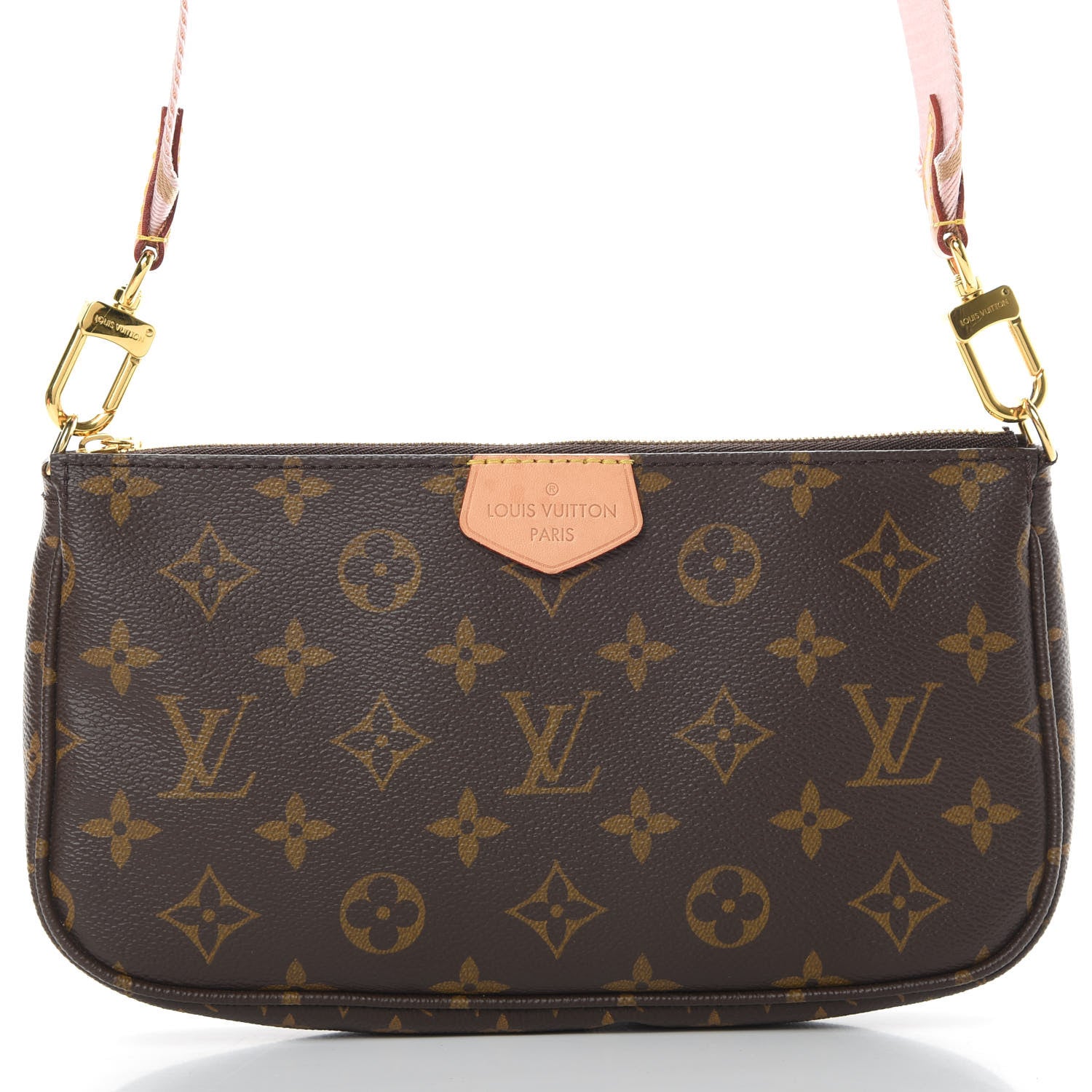 Louis Vuitton Monogram Multi Pochette Accessories Large Pochette Rose Clair 9 of 12