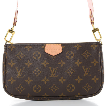 Louis Vuitton Monogram Multi Pochette Accessories Large Pochette Rose Clair 9 of 12