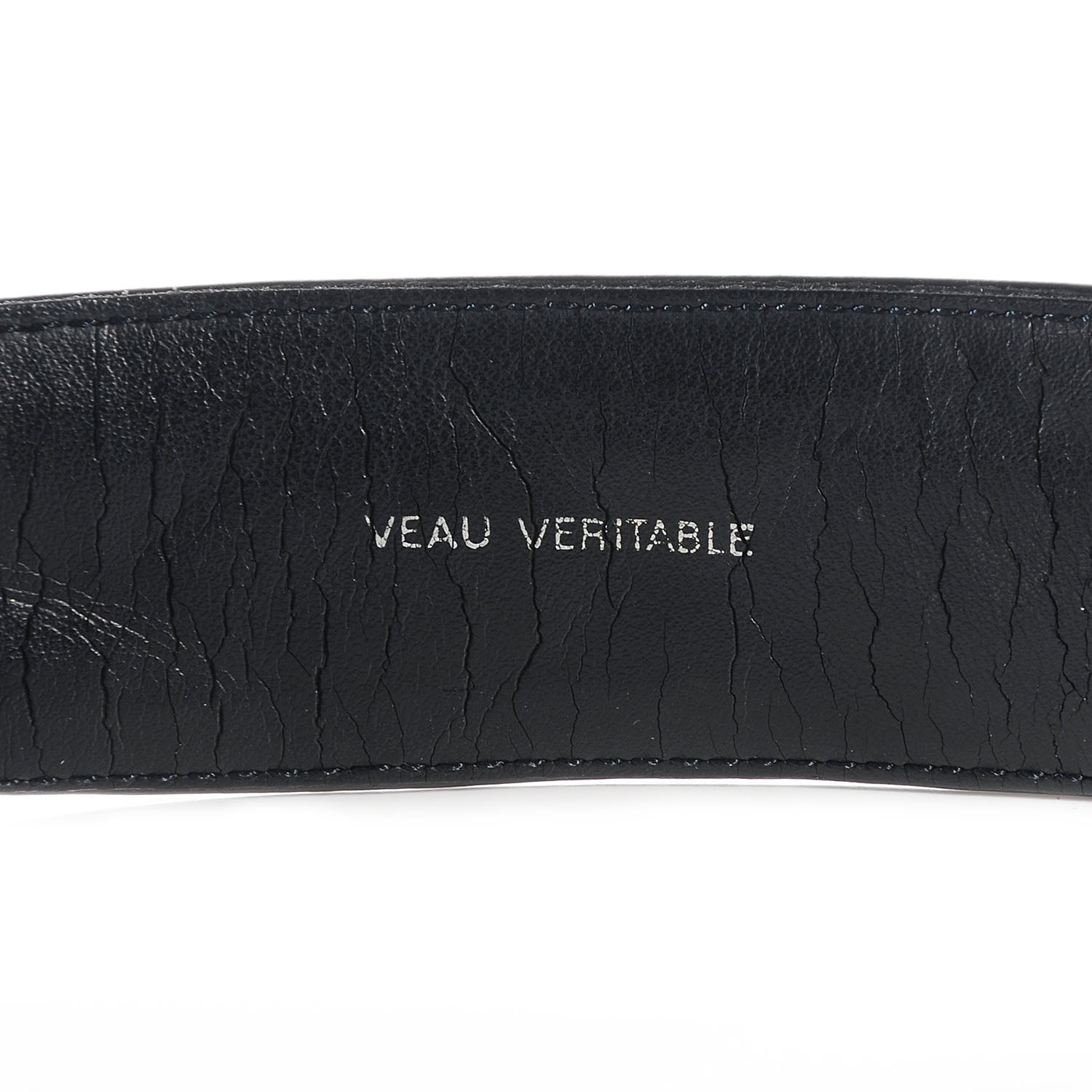 Chanel Patent Calfskin Quilted CC Belt 75 30 Black 6 of 8
