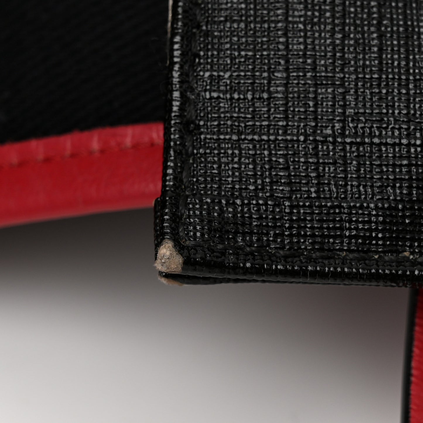Coated Canvas Vintage 90's Logo Tote Black