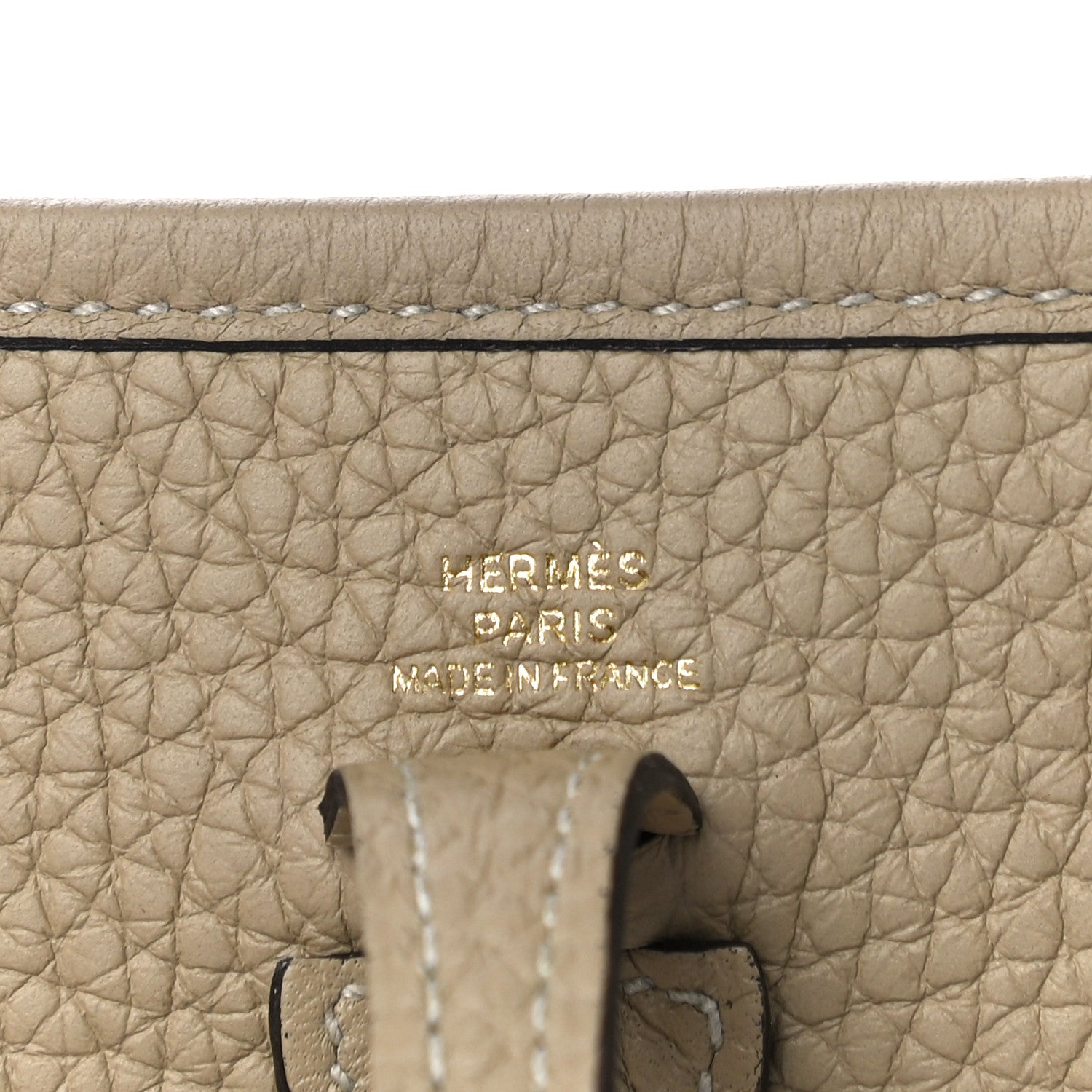 Hermes Taurillon Clemence Amazone Evelyne TPM Trench Craie 6 of 9