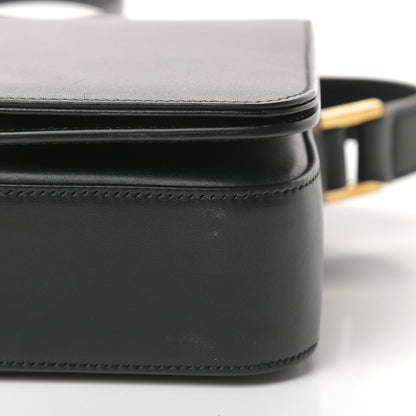 Saint Laurent Smooth Calfskin Medium Classic Monogram Universite Bag Black 16 of 19