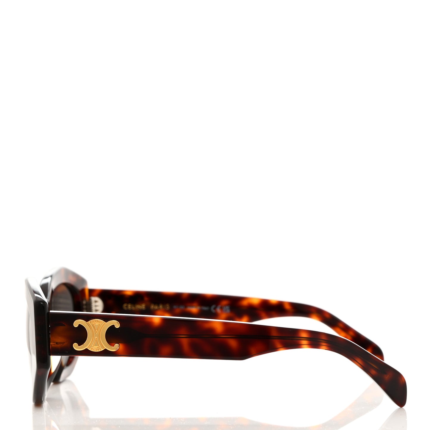 Acetate Triomphe 01 Sunglasses CL 40238U Tortoise