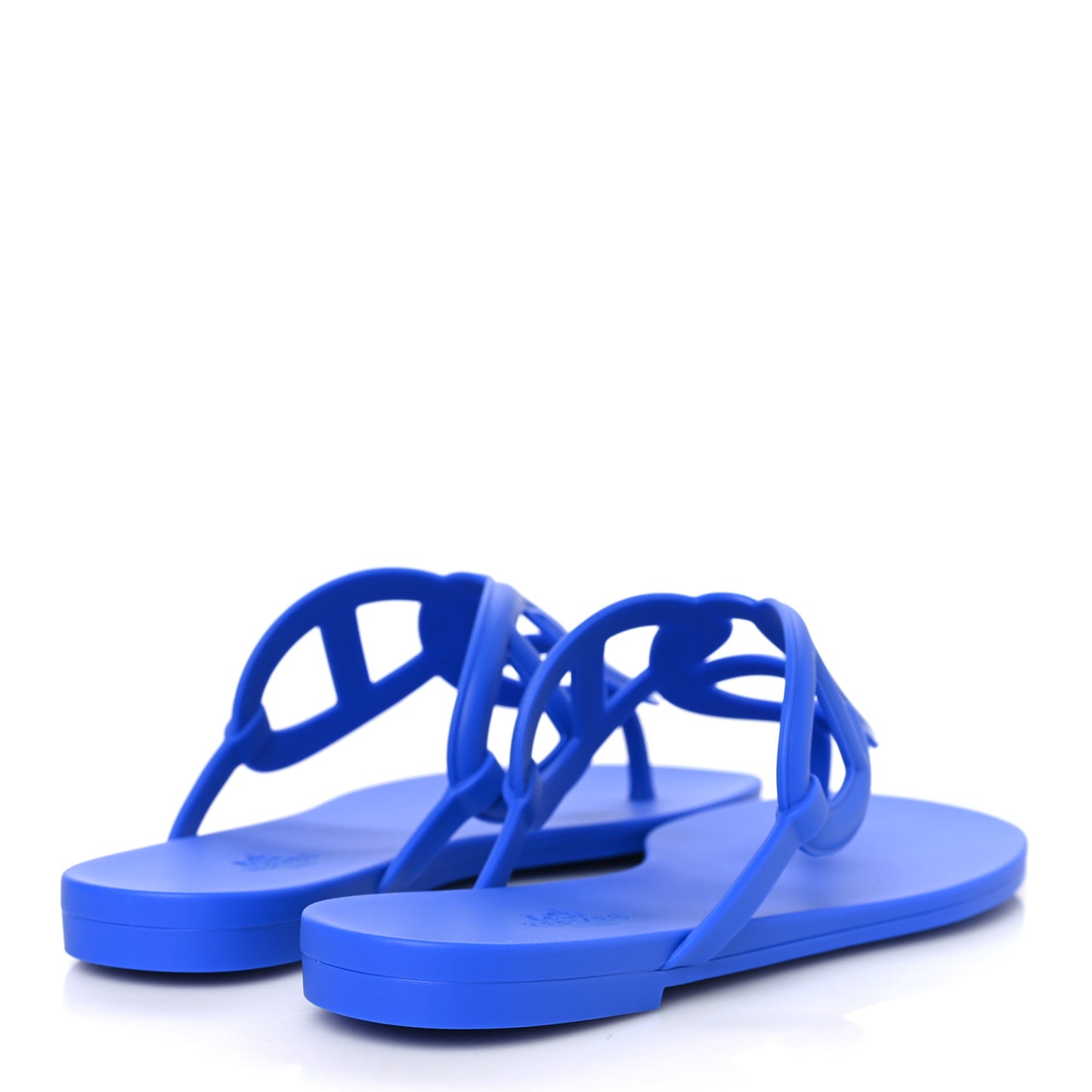 Rubber Womens Egerie Sandals 38 Bleu Outremer