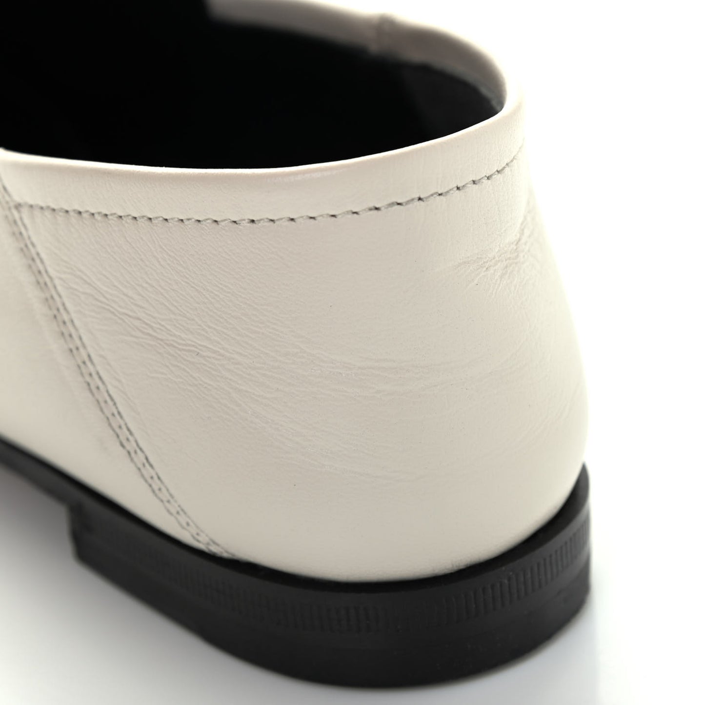 Lambskin Womens Brixton Horsebit Loafers 35 Mystic White
