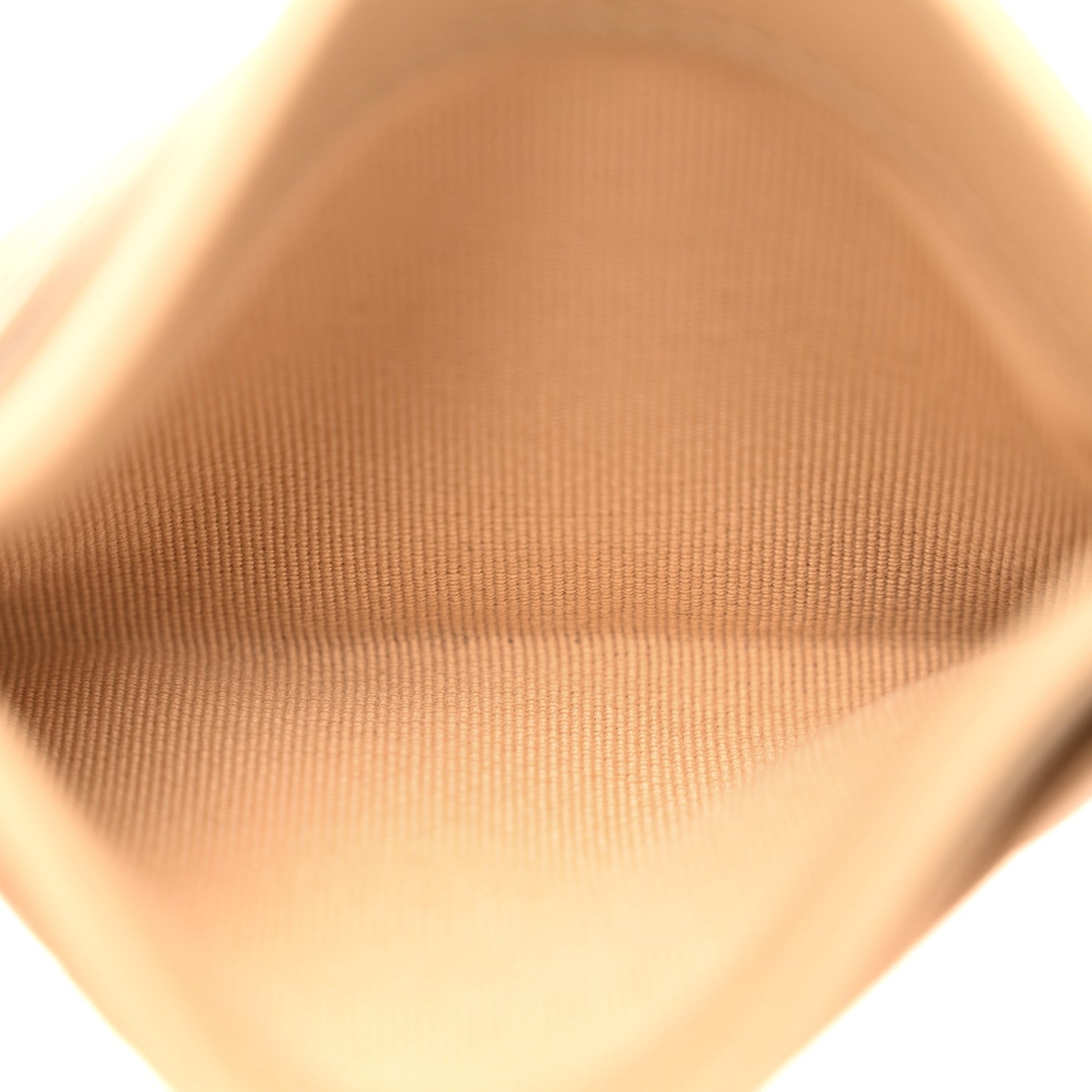 Caviar Quilted Card Holder Beige