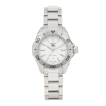 Tag Heuer Stainless Steel 30mm Aquaracer Lady Quartz Watch Silver WBP1411 1 of 5