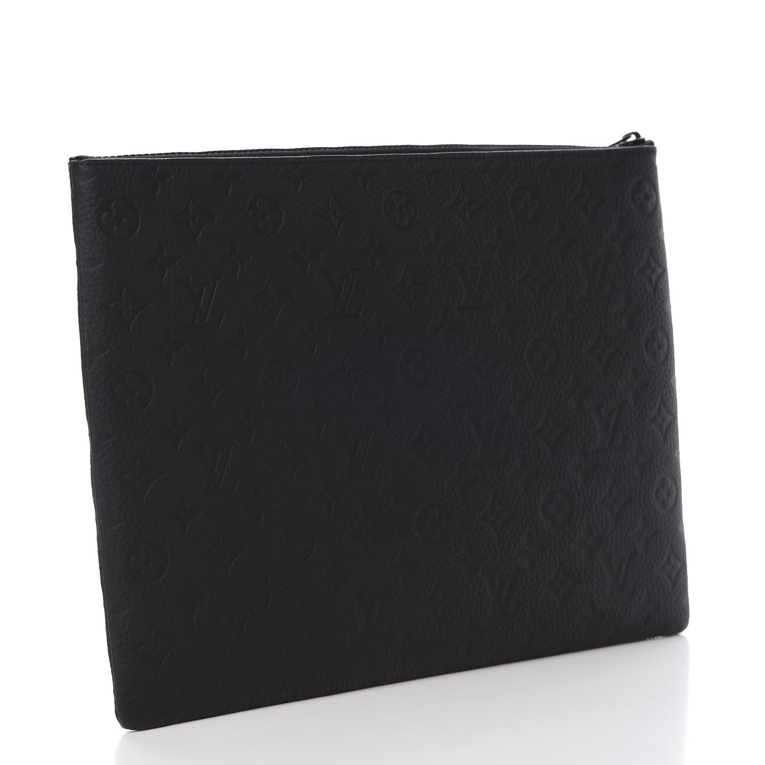 Louis Vuitton Taurillon Monogram Solar Ray A4 Pouch Black 3 of 8