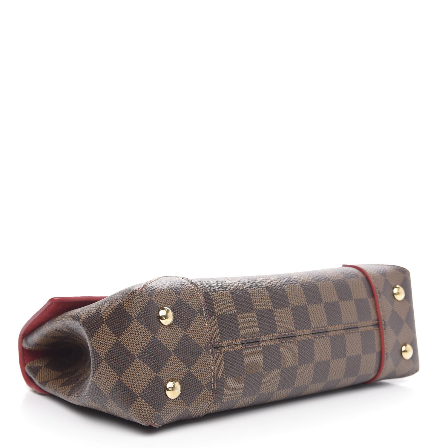 Louis Vuitton Damier Ebene Caissa Clutch Cherry 4 of 11