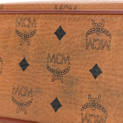 MCM Visetos Small Tote Cognac 14 of 16