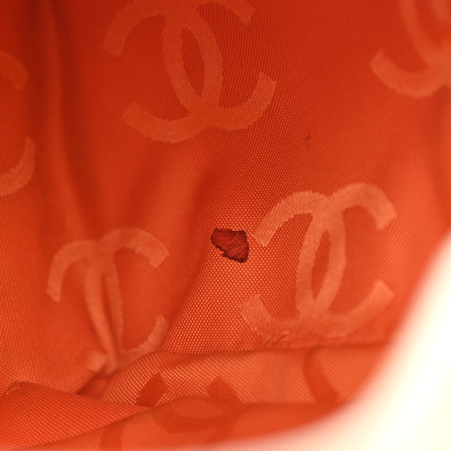 Calfskin Quilted Small Cambon Multipocket Reporter Beige