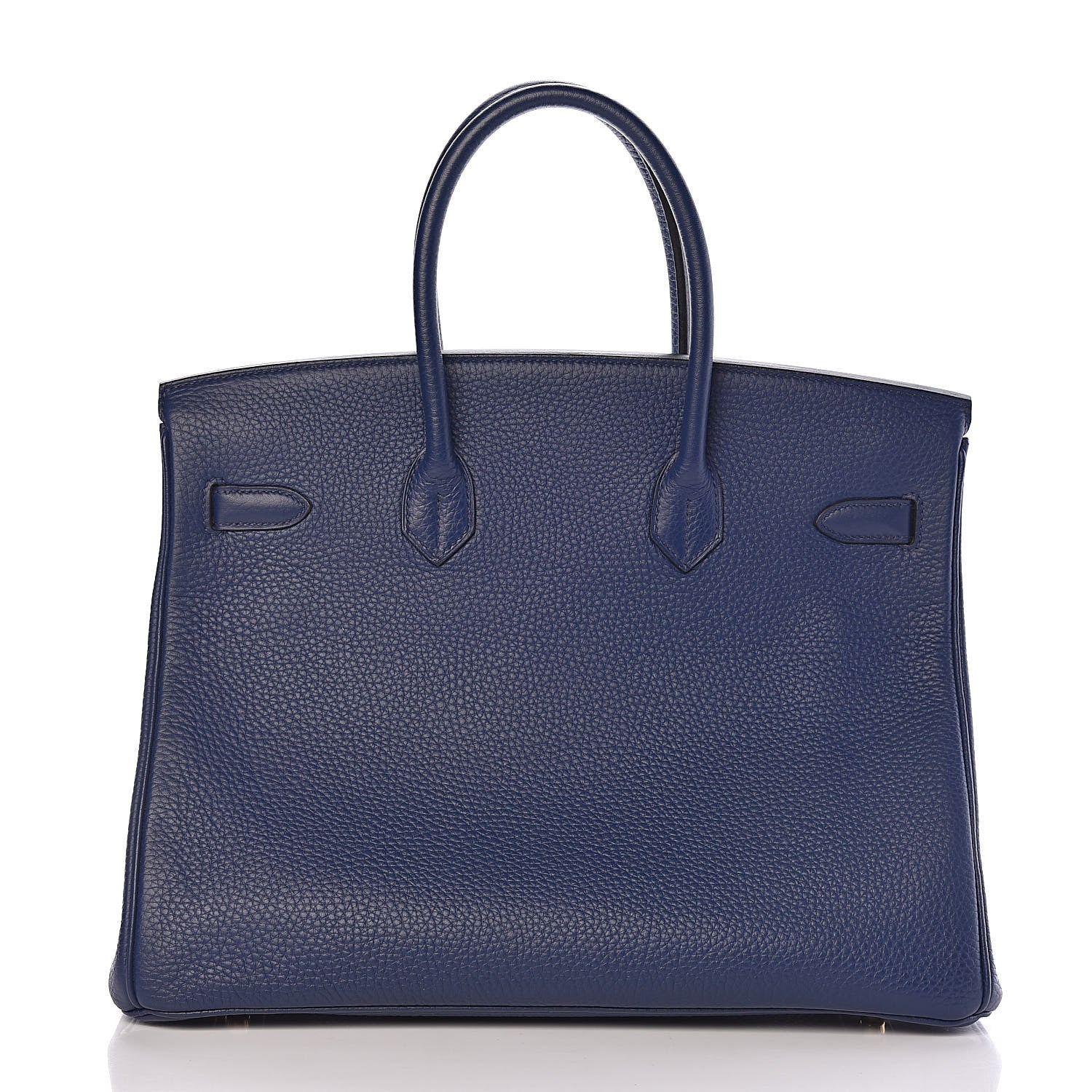 Hermes Taurillon Clemence Birkin 35 Bleu Saphir 4 of 37