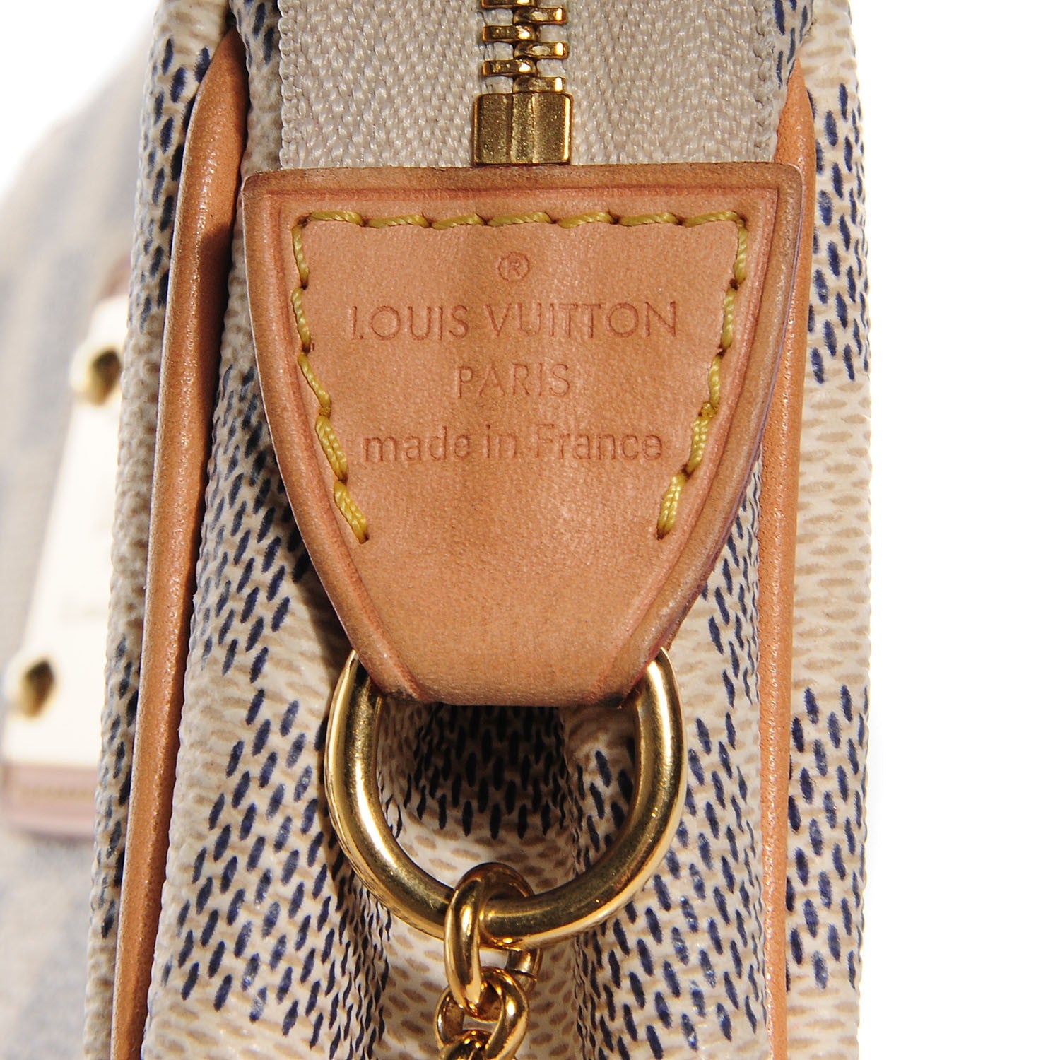 Louis Vuitton Damier Azur Eva Clutch 6 of 7