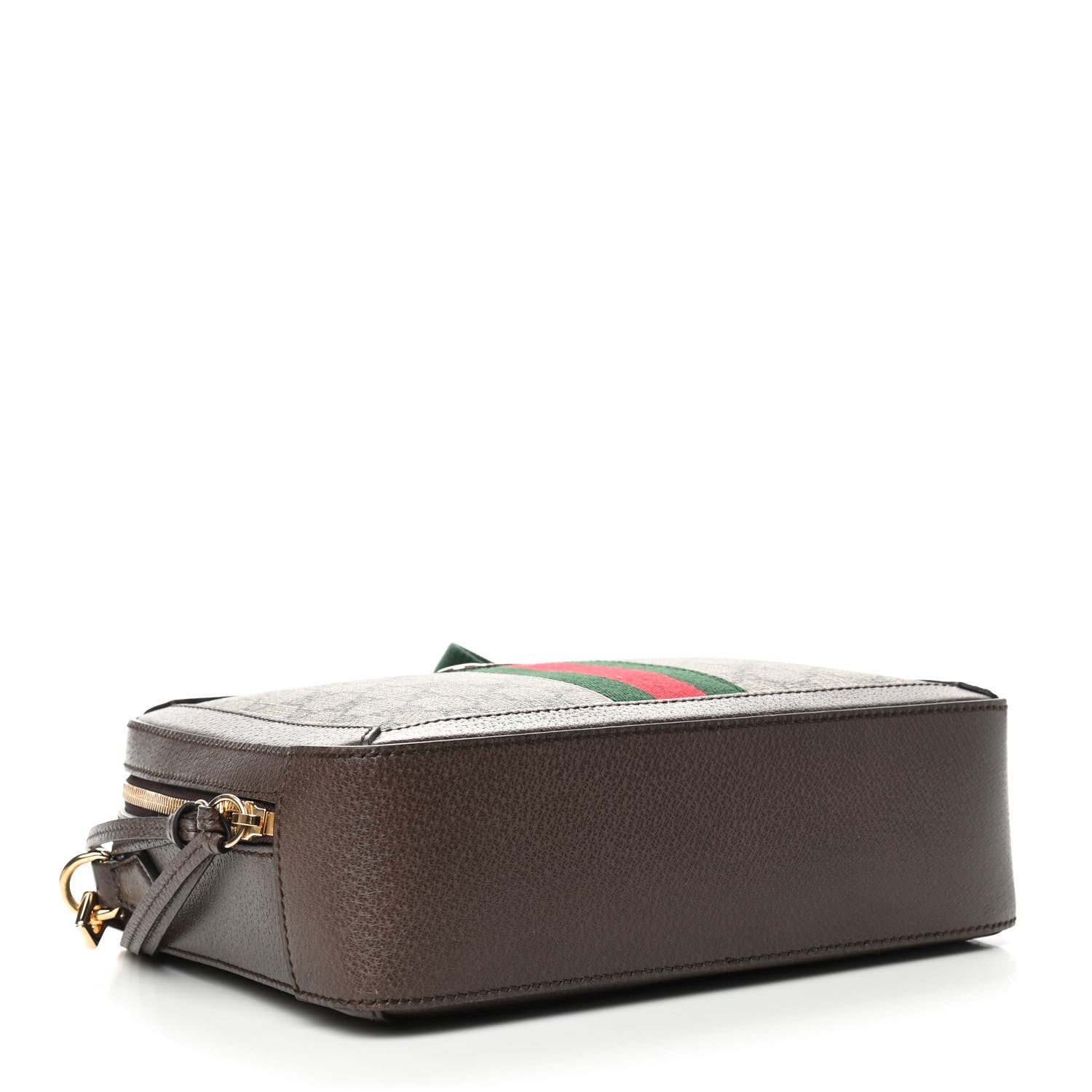 Gucci GG Supreme Web Small Ophidia Top Handle Shoulder Bag Brown 4 of 10