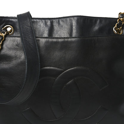 Chanel Lambskin CC Shoulder Bag Black 7 of 9
