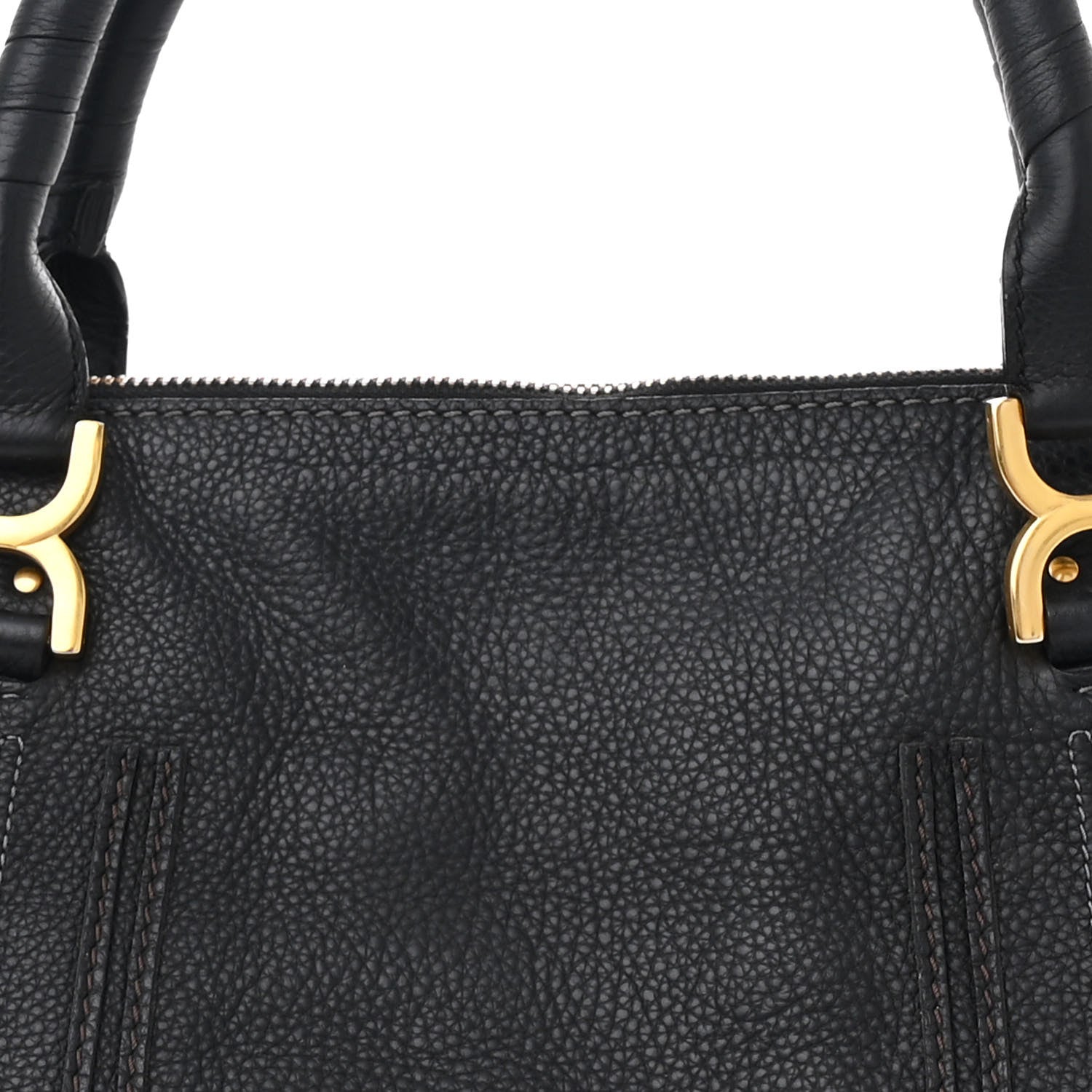 Chloe Calfskin Medium Marcie Satchel Black 8 of 10