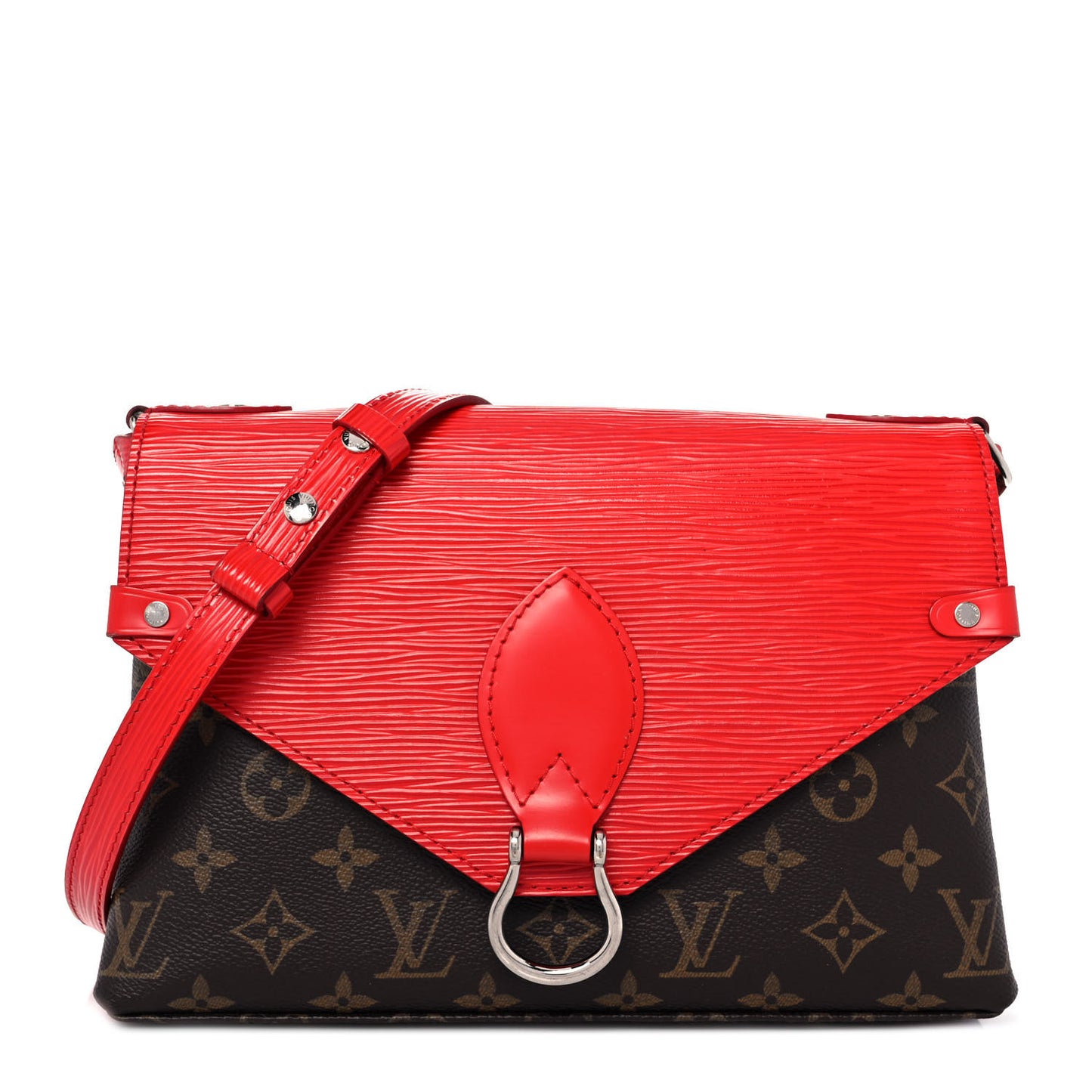 Monogram Epi Saint Michel Coquelicot