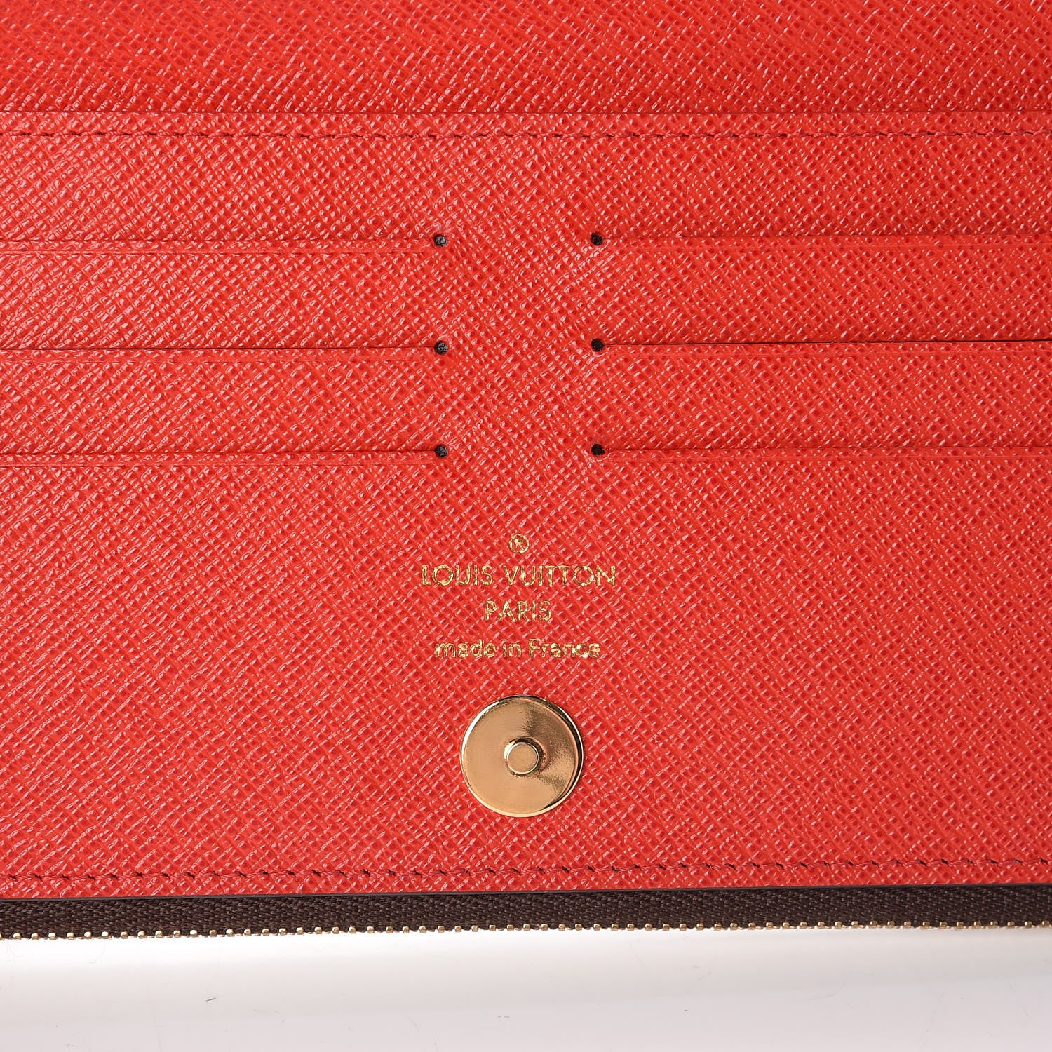Louis Vuitton Monogram Adele Wallet Coquelicot 6 of 13