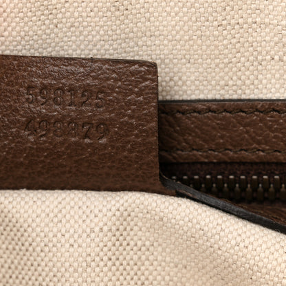 Gucci GG Supreme Monogram Web Small Ophidia Half Moon Hobo Brown 7 of 16