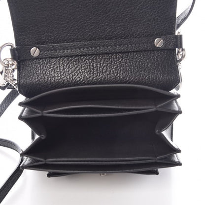 Givenchy Goatskin Mini GV3 Shoulder Bag Black 5 of 9