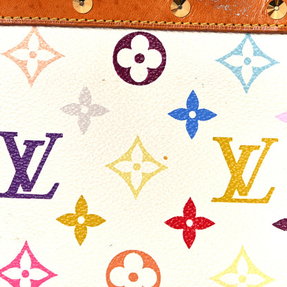 Louis Vuitton Monogram Multicolor Pochette Accessories White 7 of 12