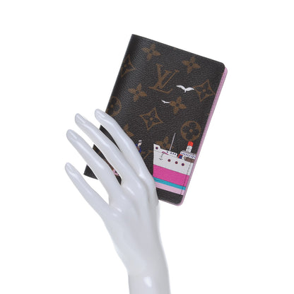 Louis Vuitton Monogram 2016 Christmas Animation Passport Cover Rose Ballerine 2 of 7