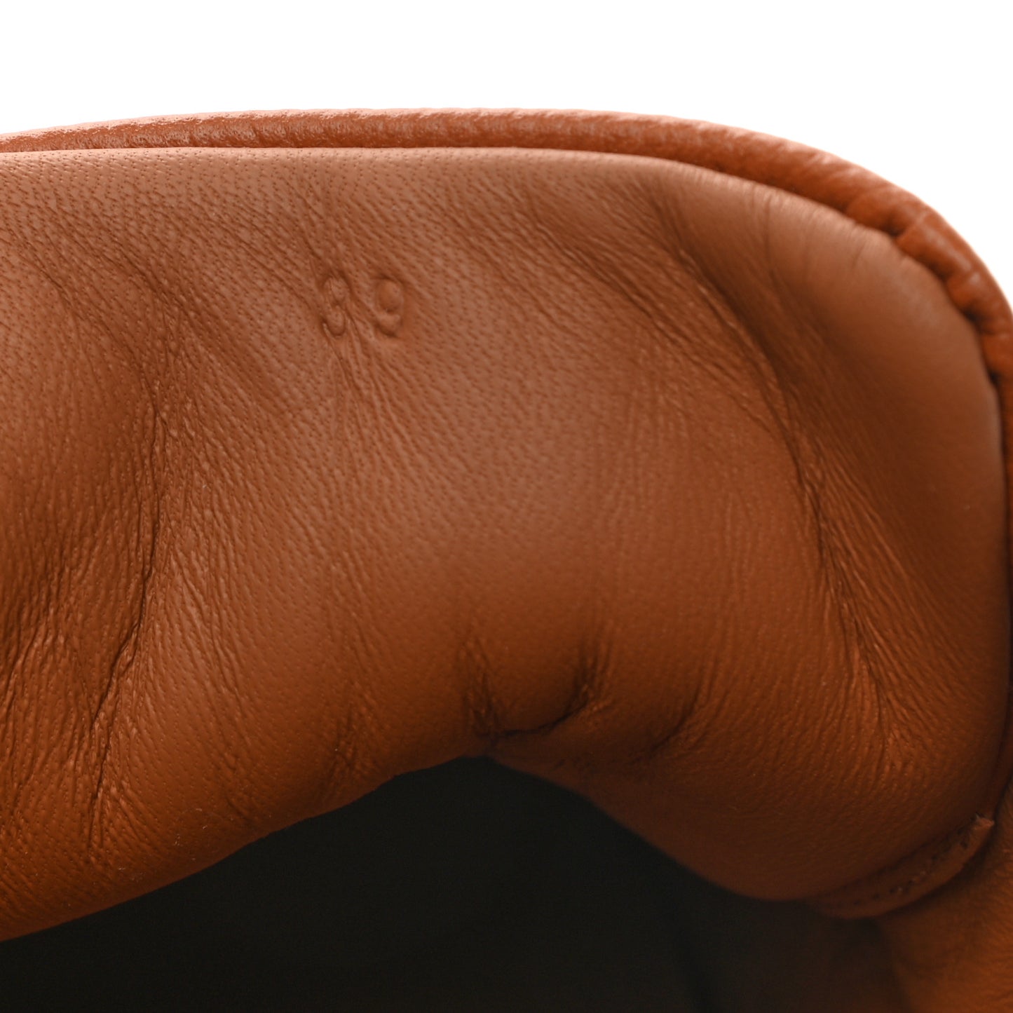 Calfskin Day Sneakers 39 Naturel