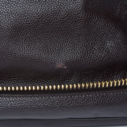 Tom Ford Pebbled Calfskin Large Jennifer Dark Brown 11 of 12