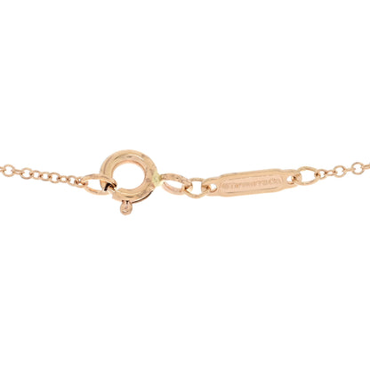 Tiffany 18K Rose Gold Infinity Pendant Necklace 4 of 4