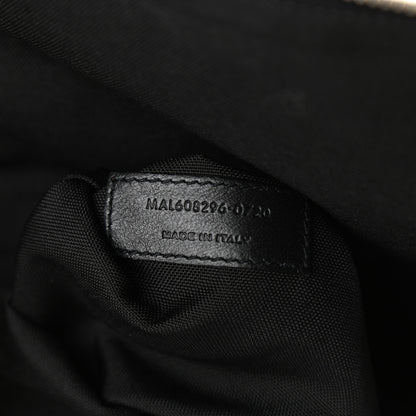 Saint Laurent Canvas Calfskin Sid Backpack Black 7 of 13