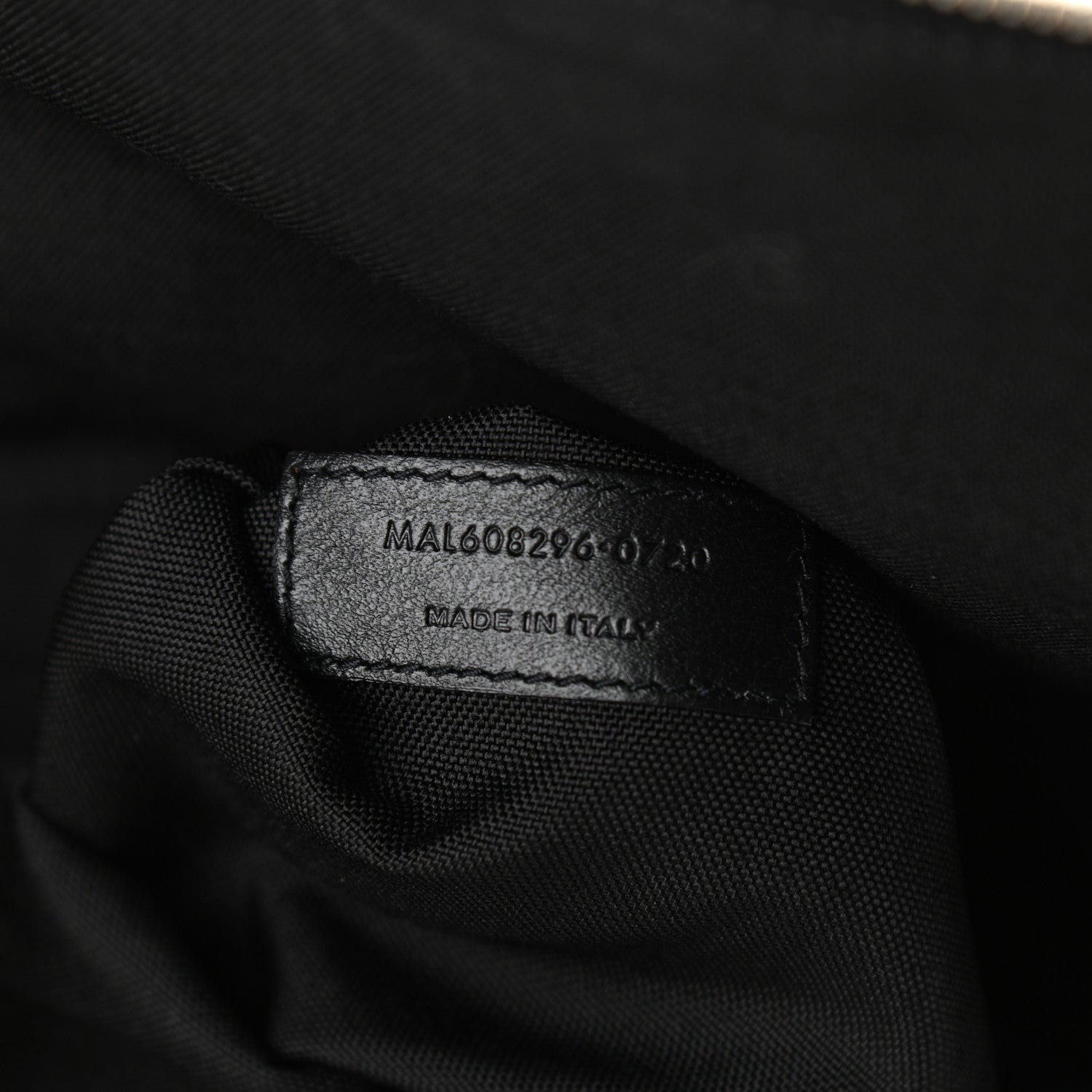 Saint Laurent Canvas Calfskin Sid Backpack Black 7 of 13