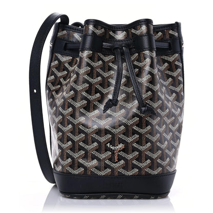 Goyard Goyardine Petit Flot Bucket Bag PM Black 1 of 8