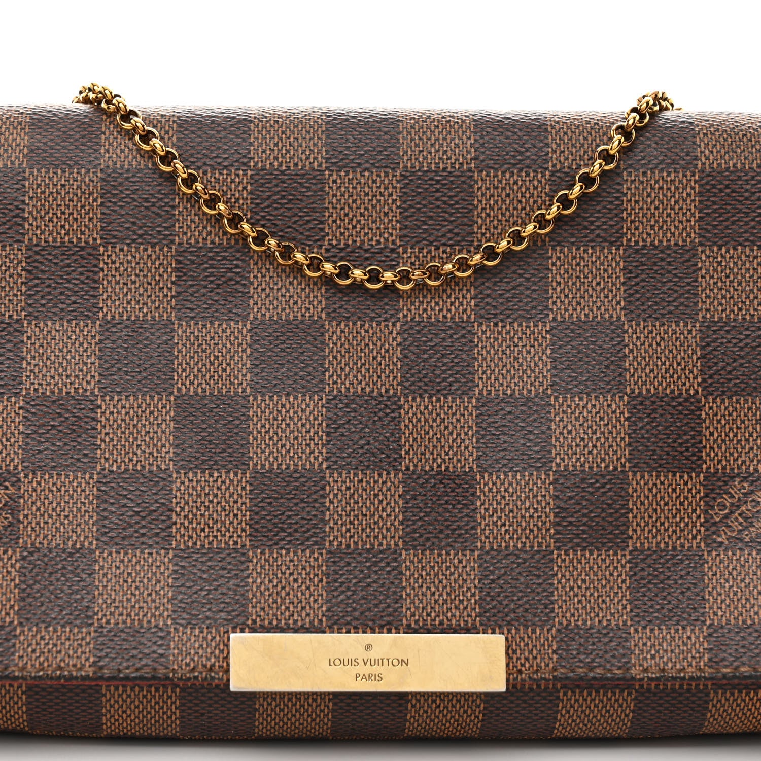 Louis Vuitton Damier Ebene Favorite MM 7 of 11