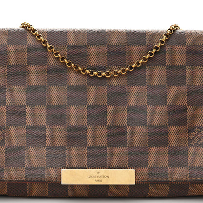 Louis Vuitton Damier Ebene Favorite MM 7 of 11