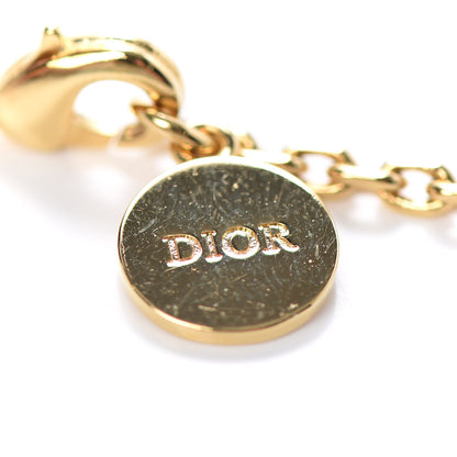 Christian Dior Pearl Charms Necklace Gold 6 of 6