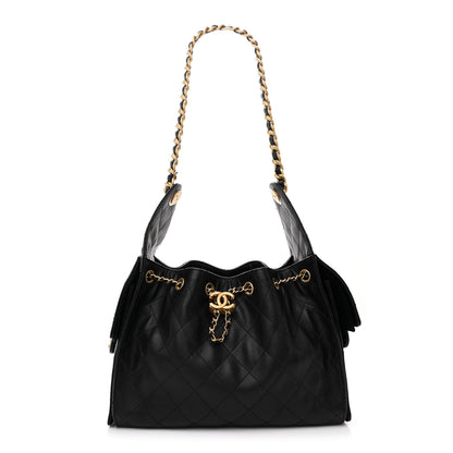 Chanel Caviar Quilted Small Chanel 25 Handbag Black 1 of 21