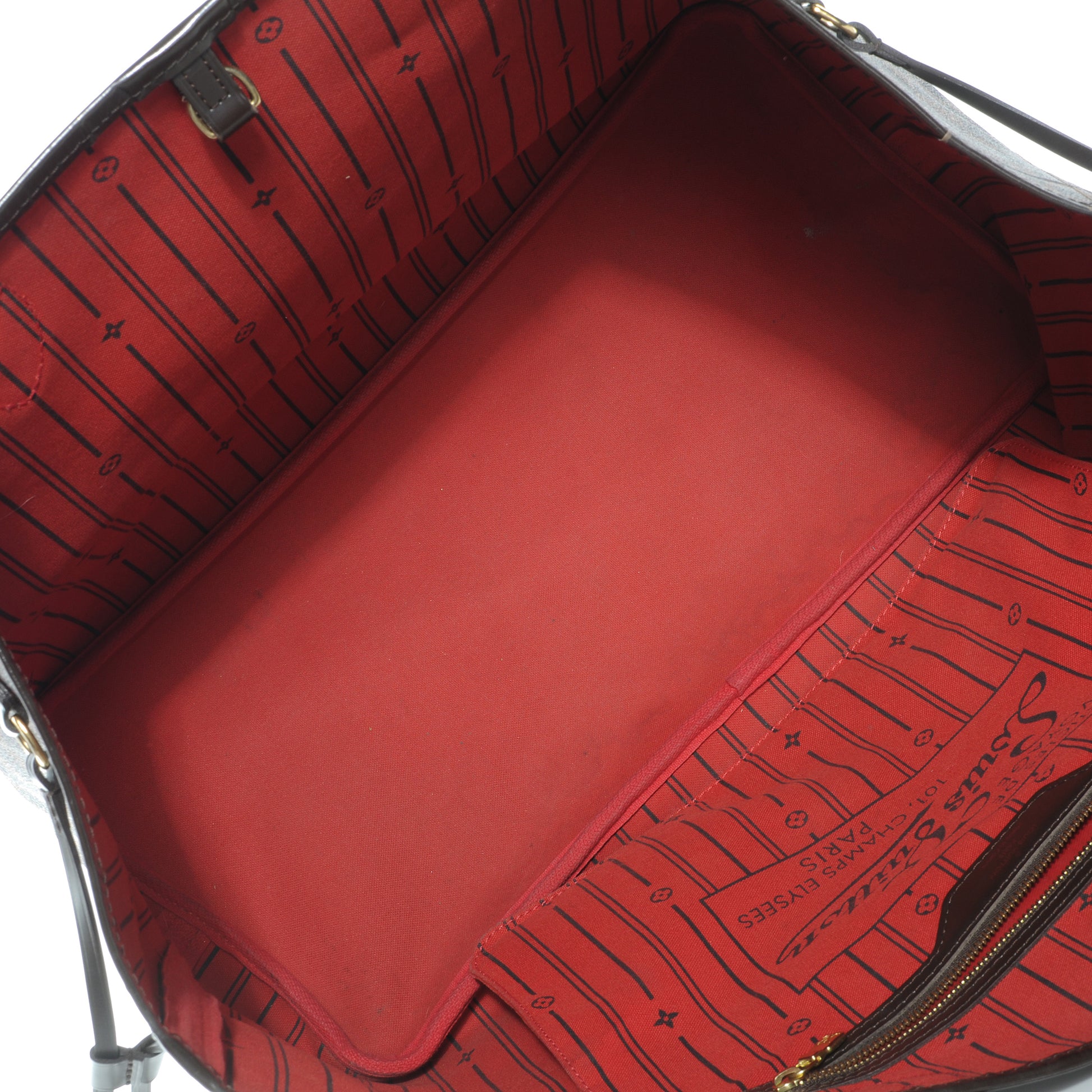 Louis Vuitton Damier Ebene Neverfull GM 8 of 8