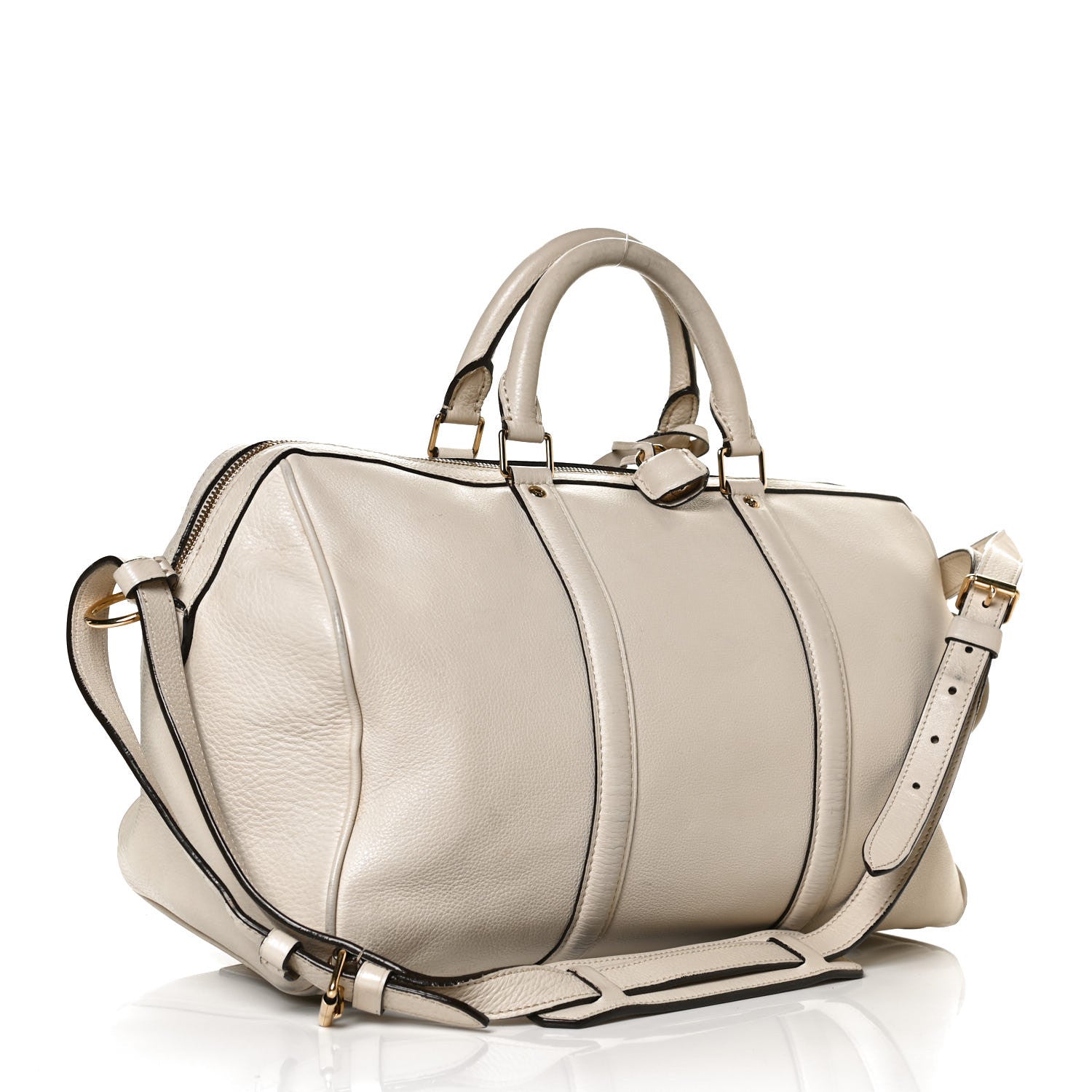 Louis Vuitton Veau Cachemire SC Bag MM White 3 of 16