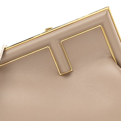 Fendi Shiny Nappa Small Fendi First Dove Gray 8 of 13