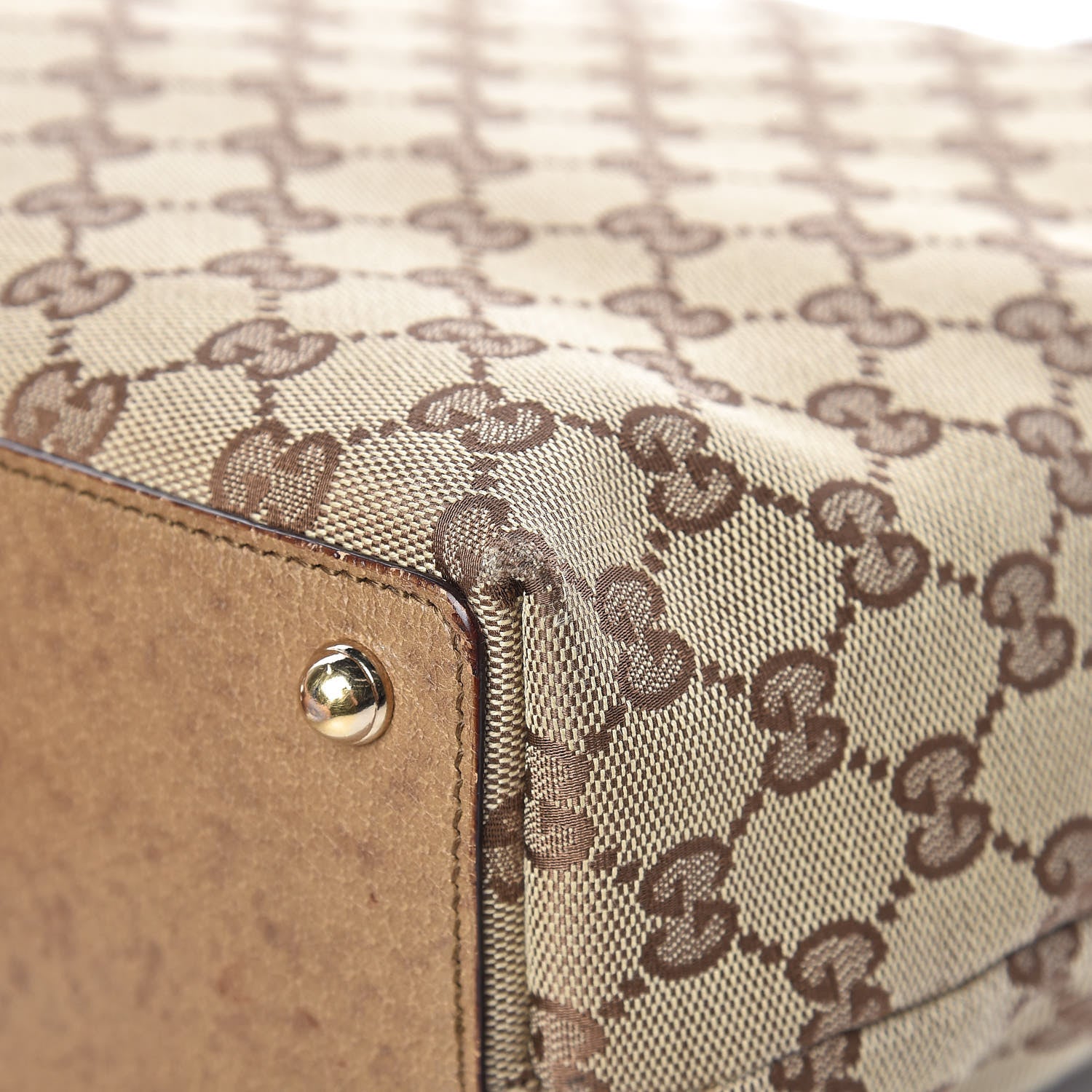 Gucci Monogram Large Eclipse Tote Brown 12 of 15