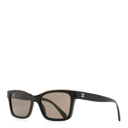 Chanel Acetate Square Sunglasses 5417 Black 1 of 8
