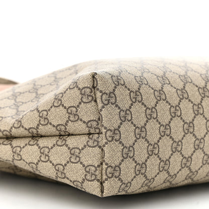 Gucci GG Plus Monogram Medium Signature Web Loop Tote Light Brown 9 of 10