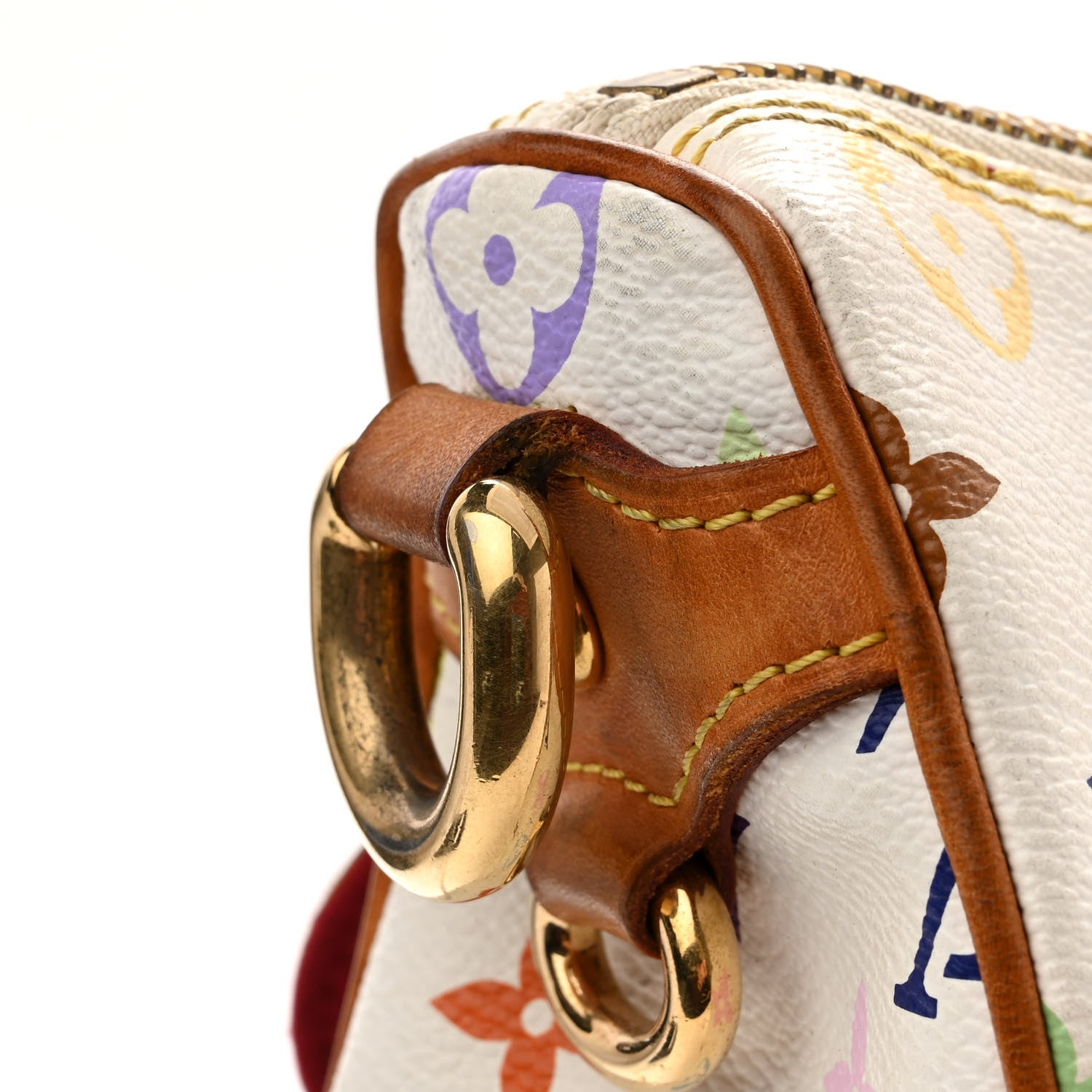 Louis Vuitton Monogram Multicolor Rita White 11 of 12